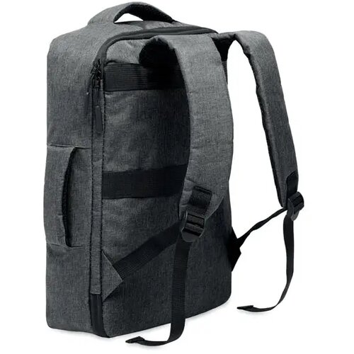 Smalle 15 inch laptop rugzak Laugar steengrijs
