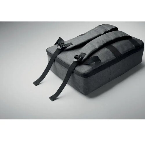 Smalle 15 inch laptop rugzak Laugar steengrijs