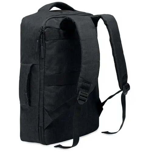 Smalle 15 inch laptop rugzak Laugar zwart