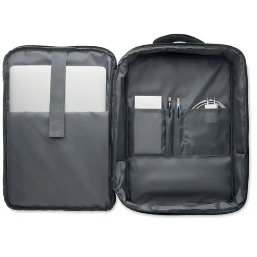 Smalle 15 inch laptop rugzak Laugar zwart