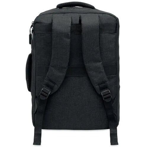 Smalle 15 inch laptop rugzak Laugar zwart