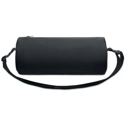 Sporttas van 300d rpet Brenna tube zwart