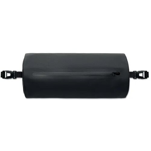 Sporttas van 300d rpet Brenna tube zwart