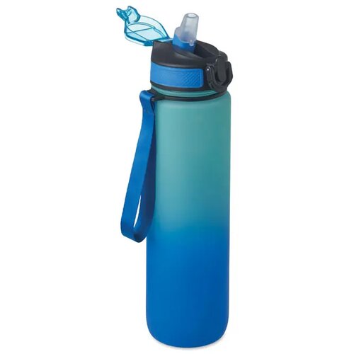 Sportwaterfles rpet 1l Activate royal blauw