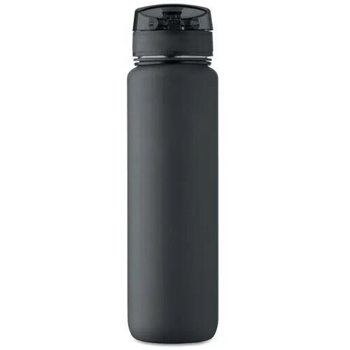 Sportwaterfles rpet 1l Isforden mark zwart