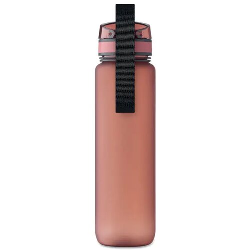 Sportwaterfles rpet 1l Isforden mark bordeaux