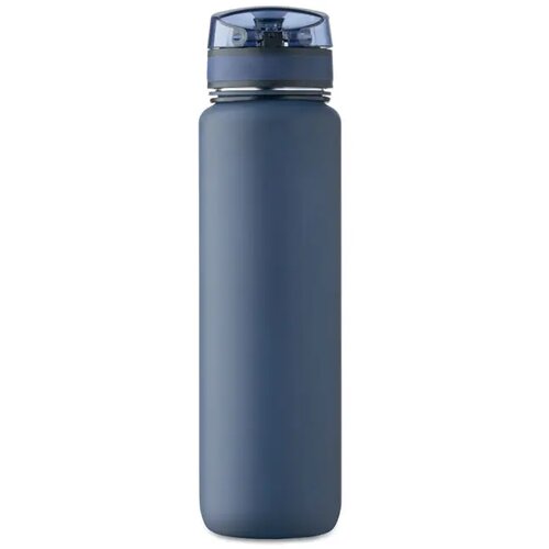 Sportwaterfles rpet 1l Isforden mark marineblauw