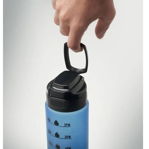 Sportwaterfles rpet 1l Level blauw