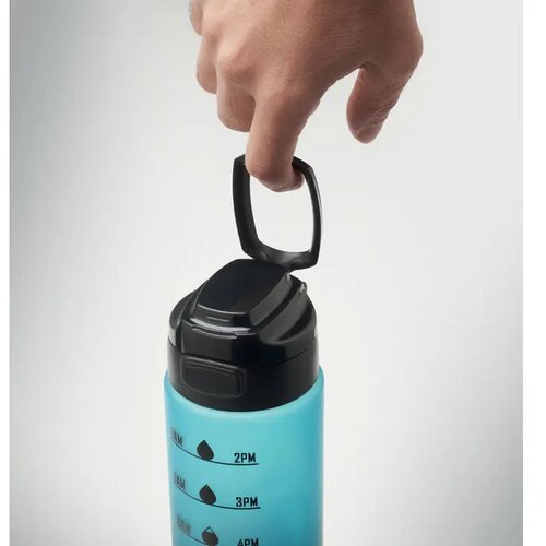 Sportwaterfles rpet 1l Level turquoise