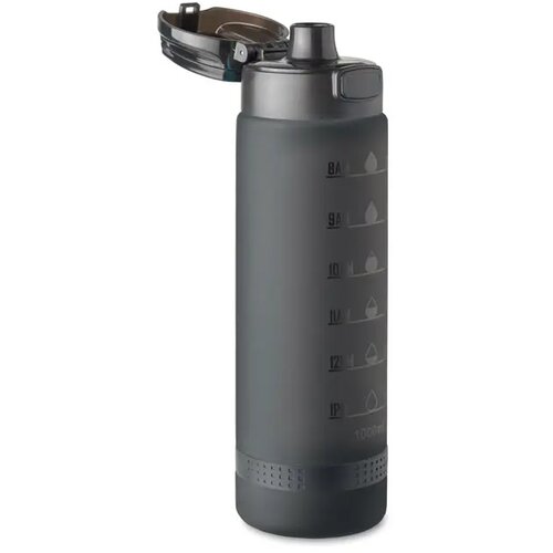 Sportwaterfles rpet 1l Level zwart