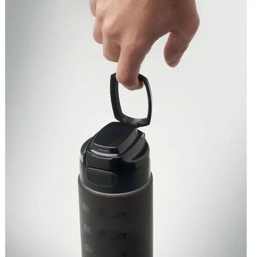 Sportwaterfles rpet 1l Level zwart