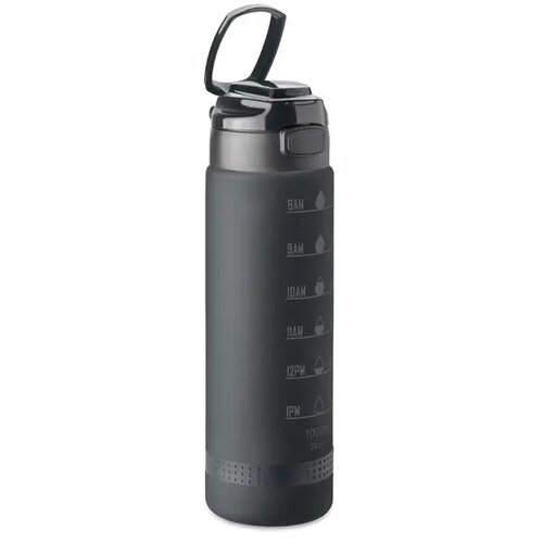 Sportwaterfles rpet 1l Level zwart