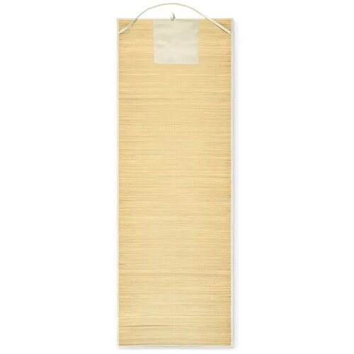 Strandmat van natuurlijk stro Rafia beige