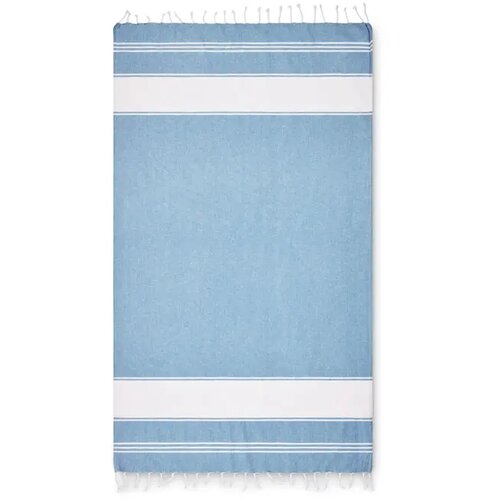 Strandtas met hamamdoek Hummum Turquoise