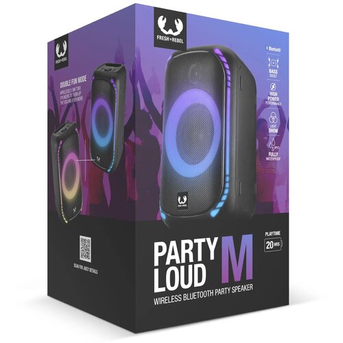 1PS100M I Fresh 'n Rebel Party Loud M speaker zwart