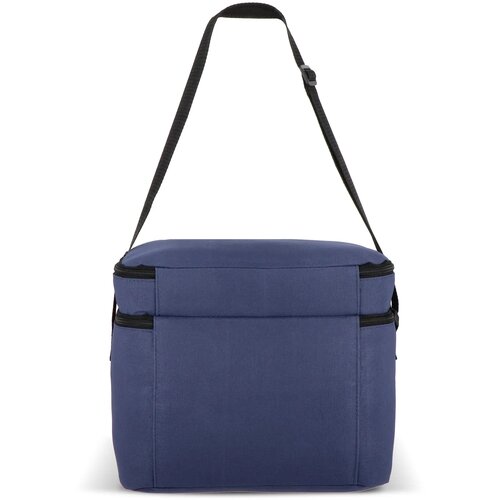 600D gerecycled PET koeltas met twee vakken Blauw