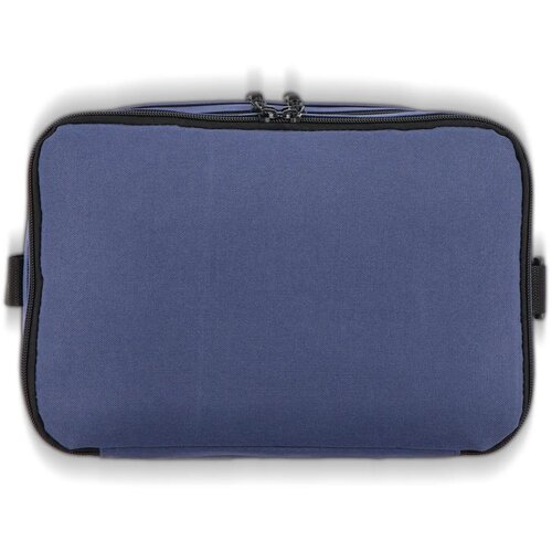 600D gerecycled PET koeltas met twee vakken Blauw
