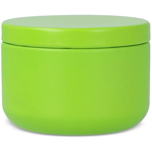 Asana plantaardige kaars in gerecycled blik lichtgroen