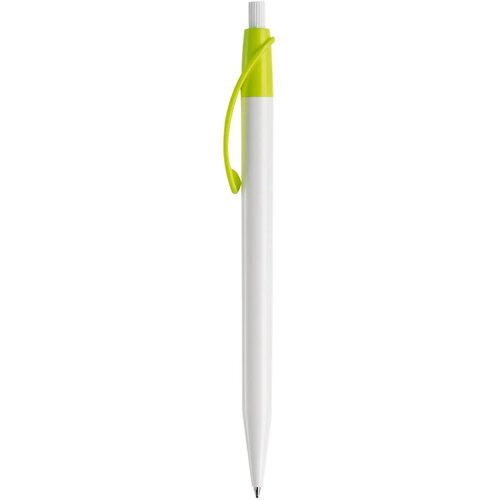 Balpen Cosmo hardcolour wit / lichtgroen