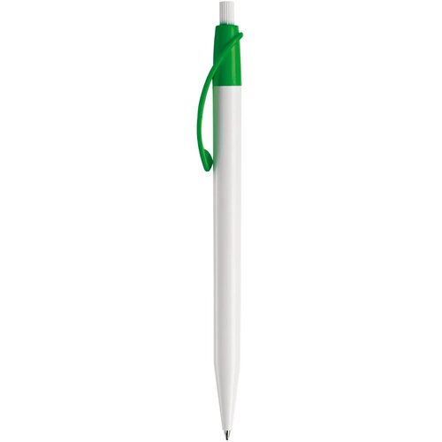 Balpen Cosmo hardcolour wit / groen