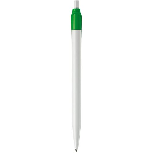 Balpen Cosmo hardcolour wit / groen