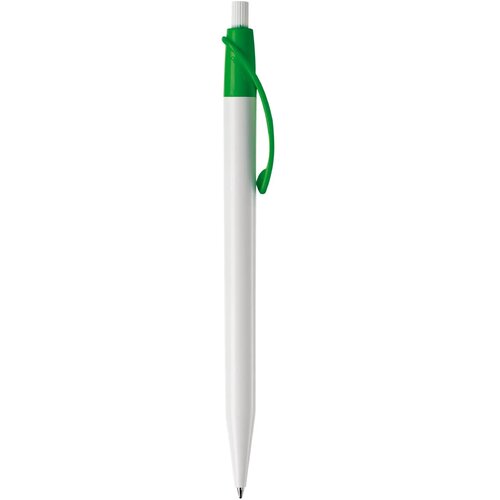 Balpen Cosmo hardcolour wit / groen
