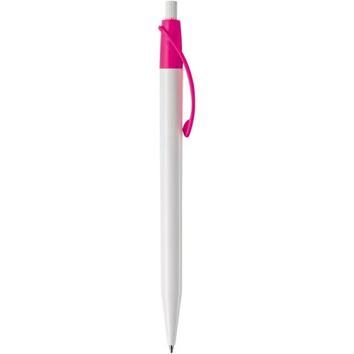 Balpen Cosmo hardcolour wit / roze