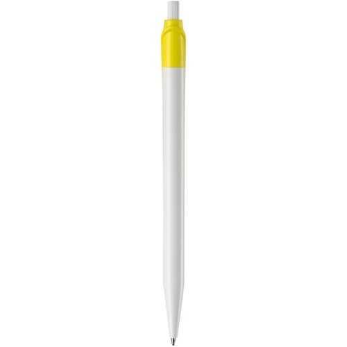 Balpen Cosmo hardcolour wit / geel