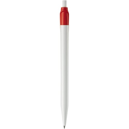 Balpen Cosmo hardcolour wit / rood