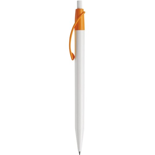 Balpen Cosmo hardcolour wit / oranje