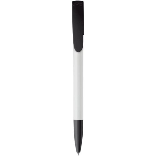 Balpen Deniro hardcolour wit / zwart