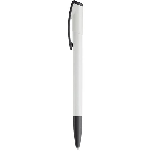 Balpen Deniro hardcolour wit / zwart