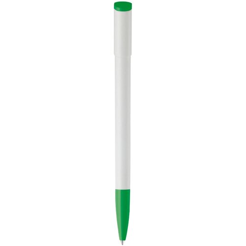 Balpen Deniro hardcolour wit / groen
