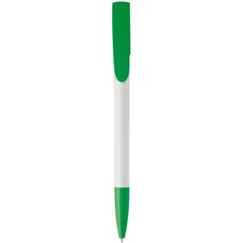 Balpen Deniro hardcolour wit / groen