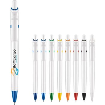 Balpen Ducal hardcolour wit / zwart