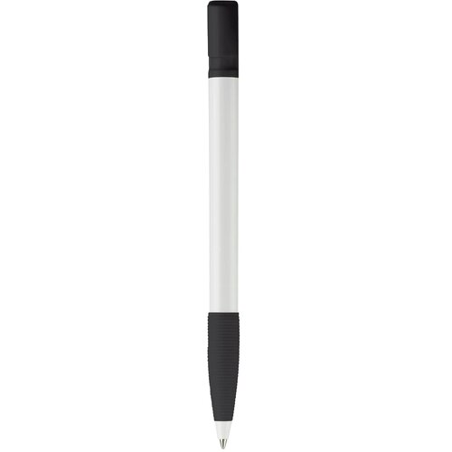 Balpen Nash grip hardcolour wit / zwart