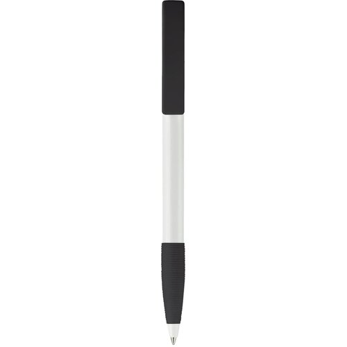 Balpen Nash grip hardcolour wit / zwart