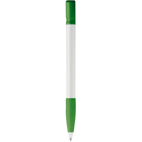 Balpen Nash grip hardcolour wit / groen