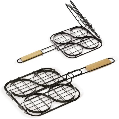 Barbecue hamburgergrill voor perfecte BBQ-burgers