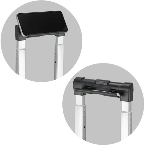 Cabin trolley 18-inch Zwart