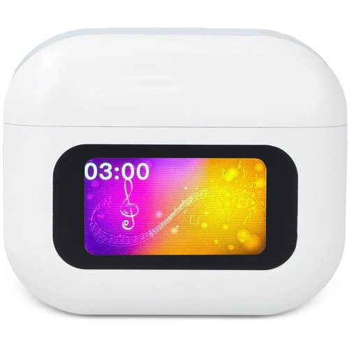 Draadloze ANC Oordopjes met touchscreen bediening wit