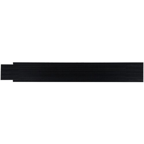 Duimstok hout 2m premium gekleurd zwart