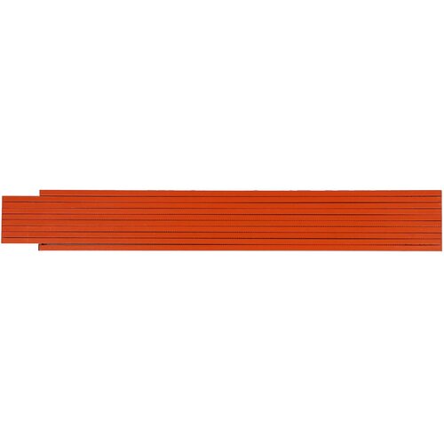 Duimstok hout 2m premium gekleurd oranje