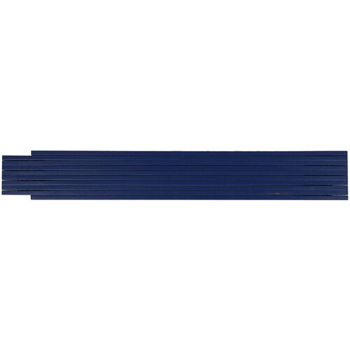 Duimstok hout 2m premium gekleurd donkerblauw