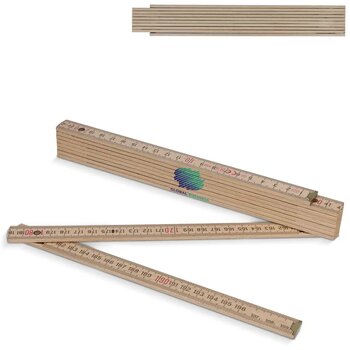 Duimstok hout 2m premium natuurlijk hout