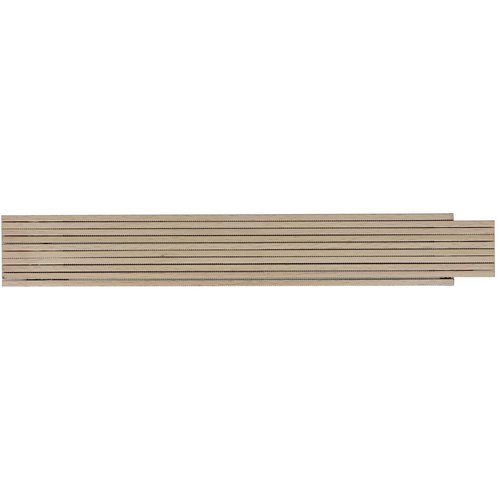 Duimstok hout 2m premium natuurlijk hout