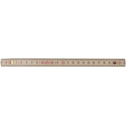 Duimstok hout 2m premium natuurlijk hout