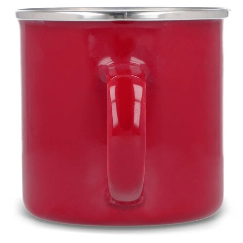 Emaille mok 350ml rood 350 ml