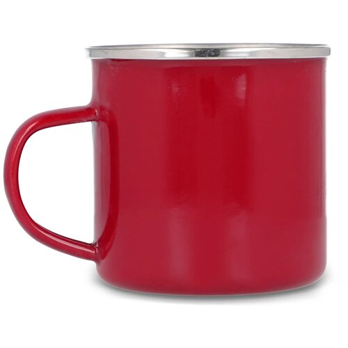 Emaille mok 350ml rood 350 ml