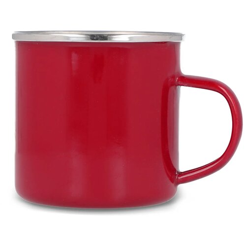 Emaille mok 350ml rood 350 ml
